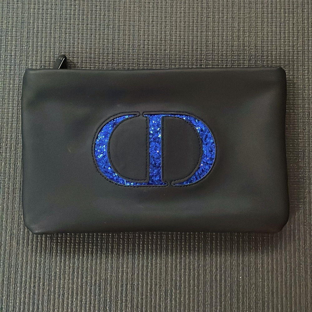 Dior glitter clutch